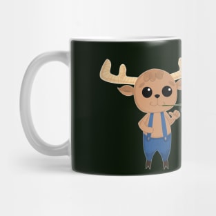 MOOSY THE CUTE LITTLE MOOSE Mug